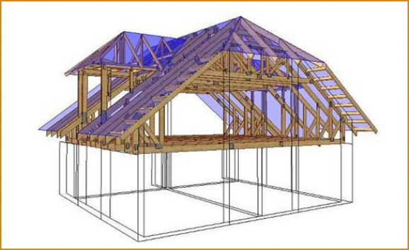 Некоторые проекты мансардных крыш