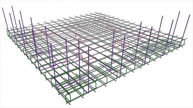 Правила армирования плитного фундамента