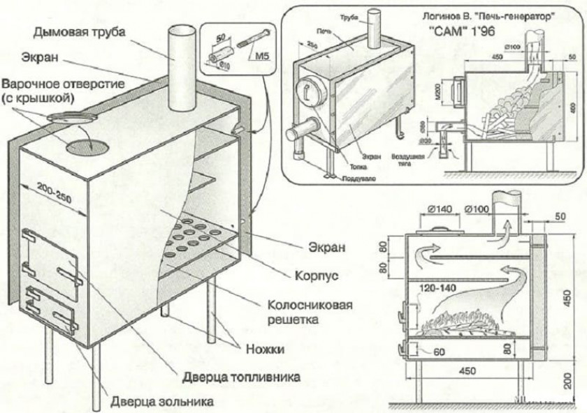 Схемы буржуек