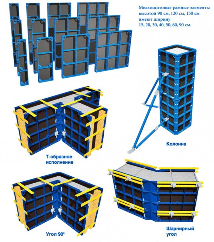 Опалубка строительная Стеновая