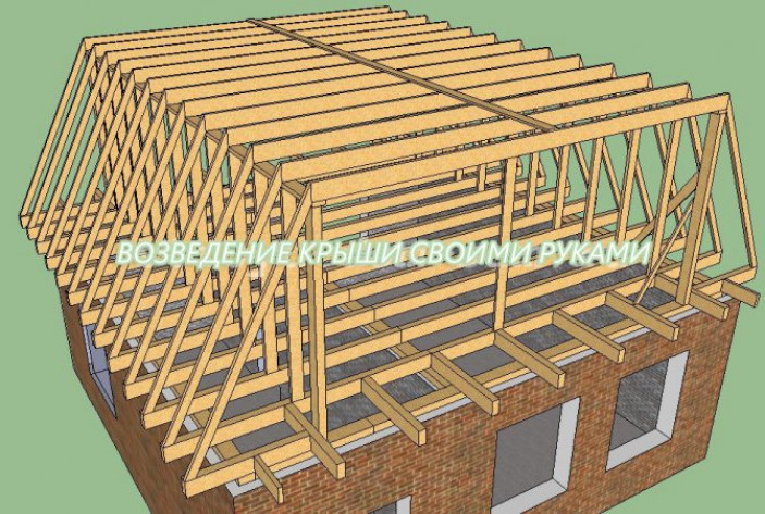 Специфика строения ломаной крыши