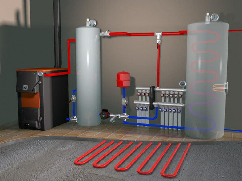 Установка отопления в квартире, необходимые материалы