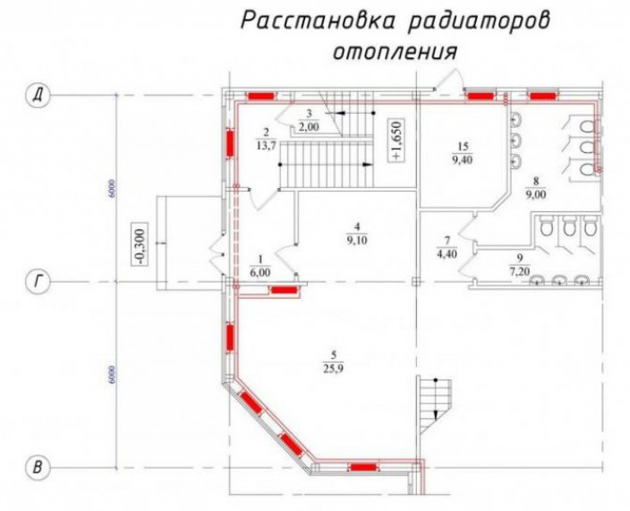 Считаем расход теплоты по квадратуре