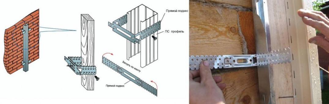 Монтаж обрешётки под сайдинг