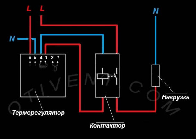 Правила монтажа терморегулятора