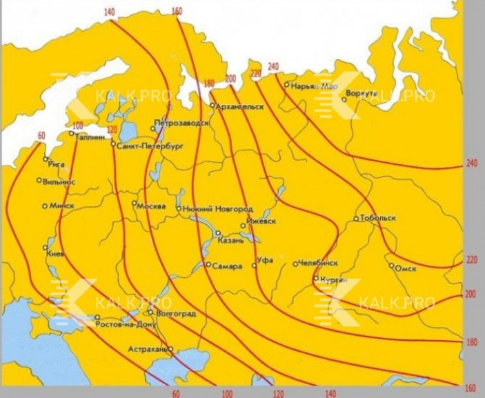 Глубина заложения фундамента СНИП