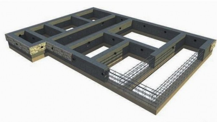 Ленточные виды фундаментов, применяемые в строительстве частных домов