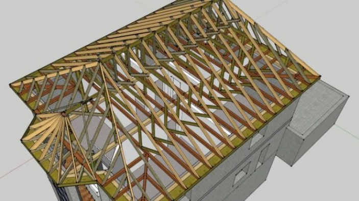 Какая программа для проектирования крыши дома проще в освоении