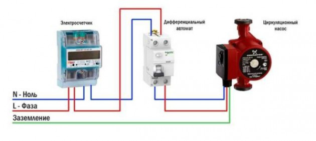 Подключение к электропитанию