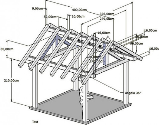Выбор конструкции крыши на беседку и поэтапное строительство