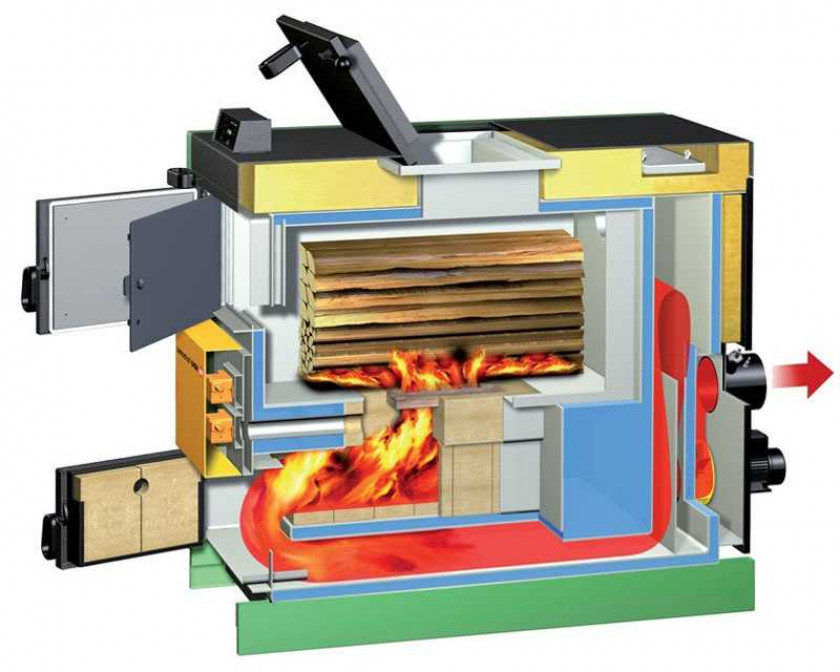 Место для установки газового котла