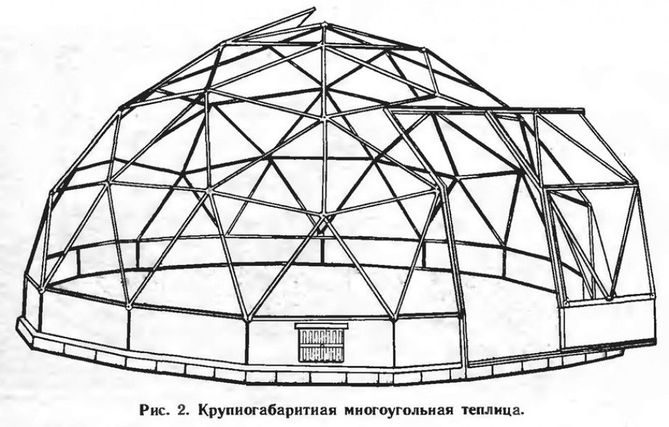 Преимущества многоугольных теплиц