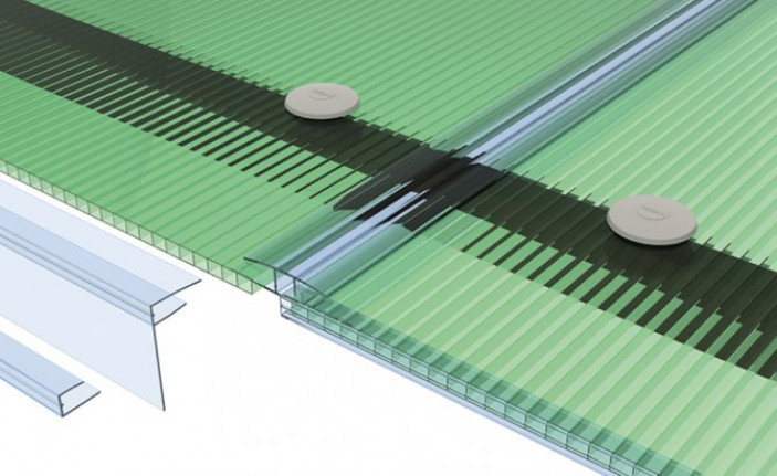 Виды крепления поликарбоната