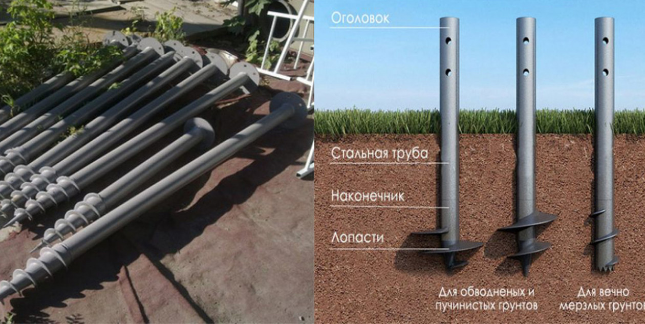 Винтовые сваи для фундамента дома — что это за технология