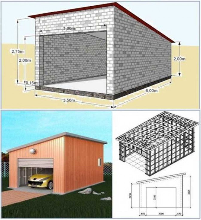 Сборка различных вариантов стропильных систем односкатной крыши ?